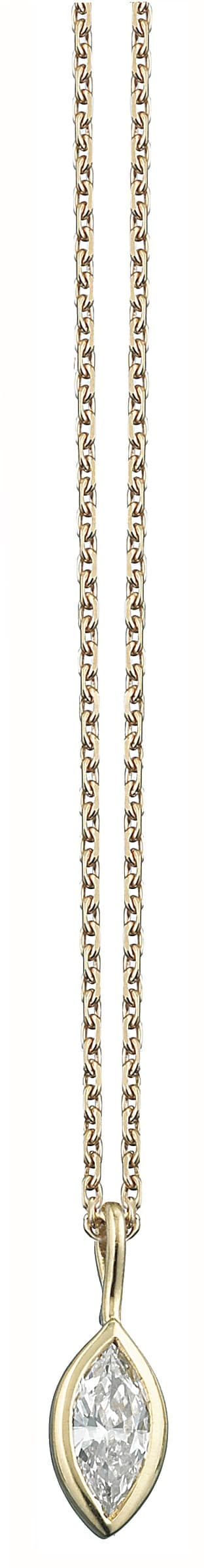 Marquise Diamond Pendant, marquise diamond pendant by James Knight Jewellery
